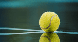 Tennis ball reflection